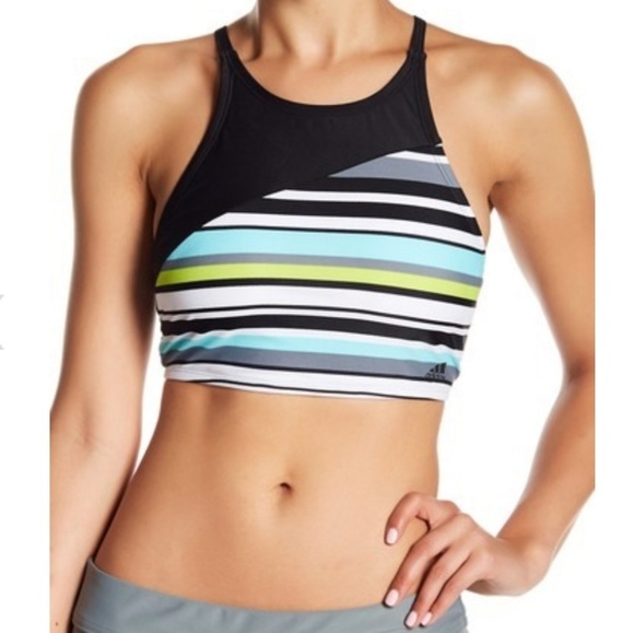 adidas high neck bikini